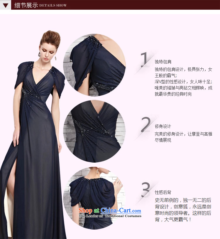 Creative Fox evening dresses and sexy package shoulder deep V banquet evening dresses long skirt evening dress under the auspices of the annual meeting to Sau San long bows dress skirt 81533 M picture color pictures, prices, brand platters! The elections are supplied in the national character of distribution, so action, buy now enjoy more preferential! As soon as possible.