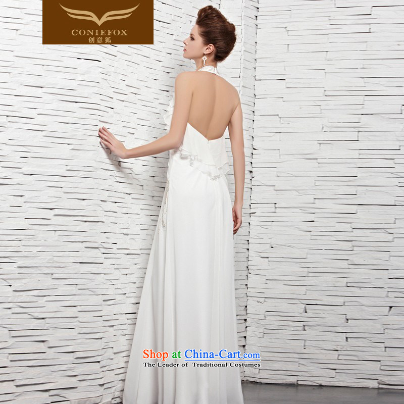 Creative Fox evening dresses 2015 new bride wedding gown hanging also sexy noble evening dresses and sailers skirt wedding dress 81568 picture color L, creative Fox (coniefox) , , , shopping on the Internet