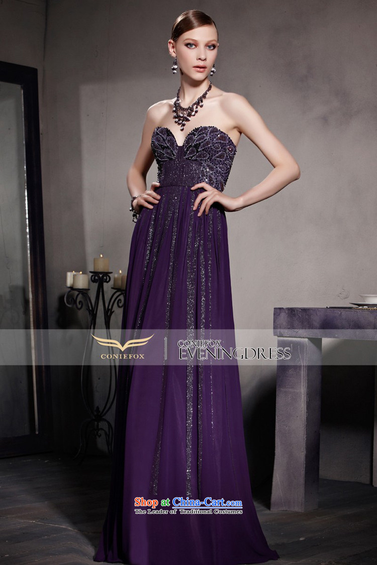 Creative Fox evening dresses 2015 new purple long dresses and sexy wiping the evening drink service chest red carpet dress video thin Foutune of long skirt 81559 color picture pictures, prices, M brand platters! The elections are supplied in the national character of distribution, so action, buy now enjoy more preferential! As soon as possible.