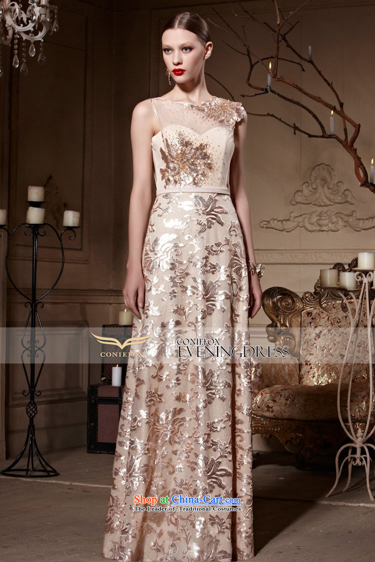 Creative Fox evening dress stylish light slice bride dress marriage bows service elegant long to dress bridesmaid dress presided over long skirt 81968 dress photo color L picture, prices, brand platters! The elections are supplied in the national character of distribution, so action, buy now enjoy more preferential! As soon as possible.