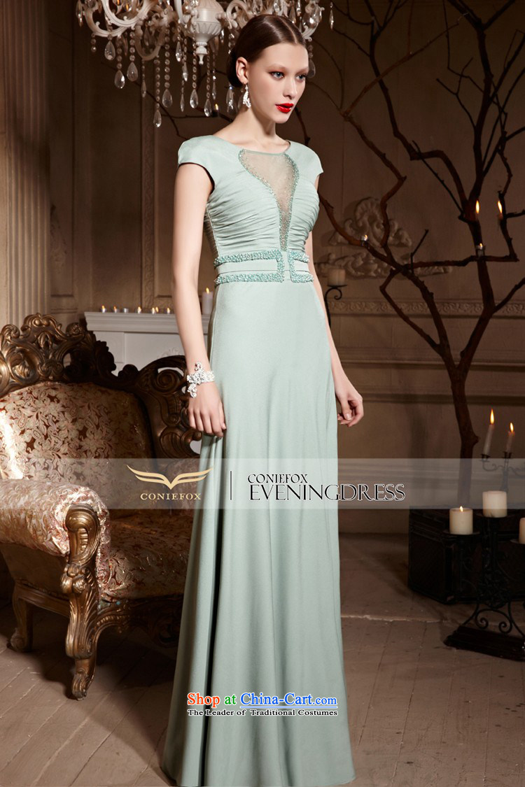 Creative Fox evening dress green package shoulder length, banquet evening dresses marriage services Foutune of auspices bows dress noble will long skirt 82006 green XL Photo, prices, brand platters! The elections are supplied in the national character of distribution, so action, buy now enjoy more preferential! As soon as possible.