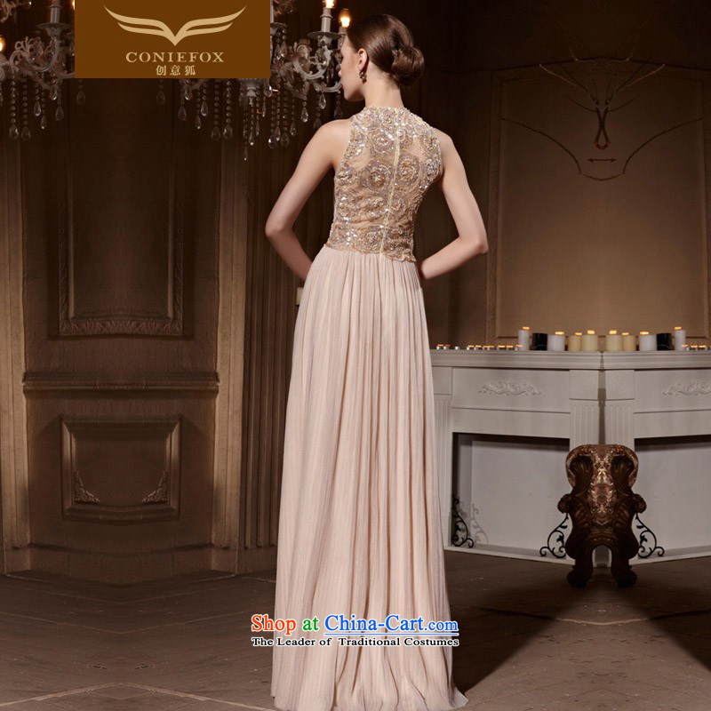 Creative Fox evening dresses classy hang also dress long under the auspices of the Sau San banquet evening dress bows services gathering dress temperament long skirt 82012 picture color XL, creative Fox (coniefox) , , , shopping on the Internet