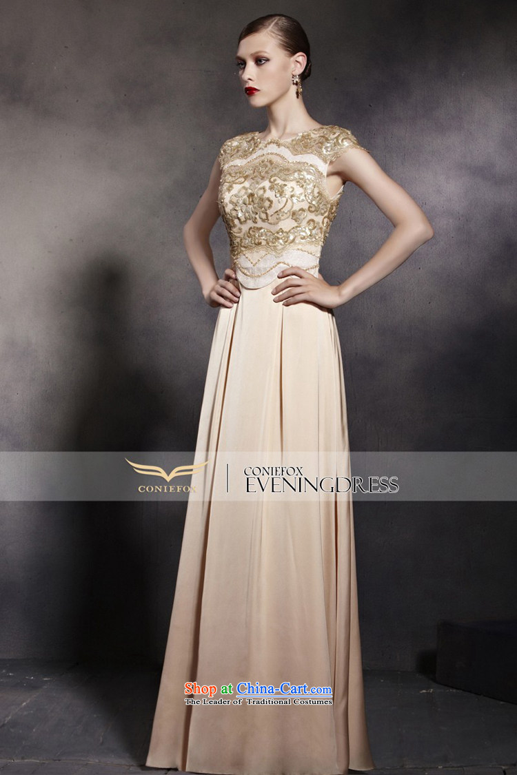 Creative Fox evening dresses gold on chip banquet dinner dress stylish and elegant and noble long gown auspices dress Foutune of dress long skirt 81953 pictures were XXL picture, prices, brand platters! The elections are supplied in the national character of distribution, so action, buy now enjoy more preferential! As soon as possible.