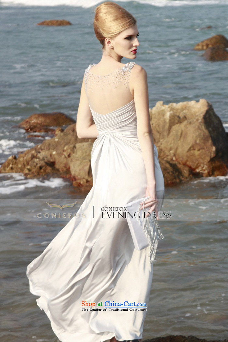 Creative Fox evening dress western style long gown elegant beauty dresses banquet long skirt wedding photography dress Sau San everyday dress 80602 Light Gray XXL picture, prices, brand platters! The elections are supplied in the national character of distribution, so action, buy now enjoy more preferential! As soon as possible.
