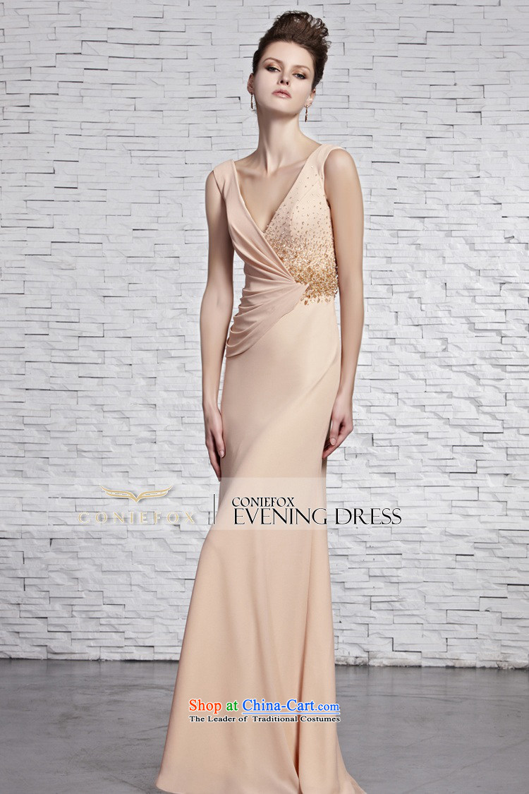 Creative Fox evening dresses and sexy deep V banquet evening dresses and wrinkle Foutune of dress shoulders video under the auspices of the thin dress bridesmaid dress evening dress photo color S pictures 81596, prices, brand platters! The elections are supplied in the national character of distribution, so action, buy now enjoy more preferential! As soon as possible.