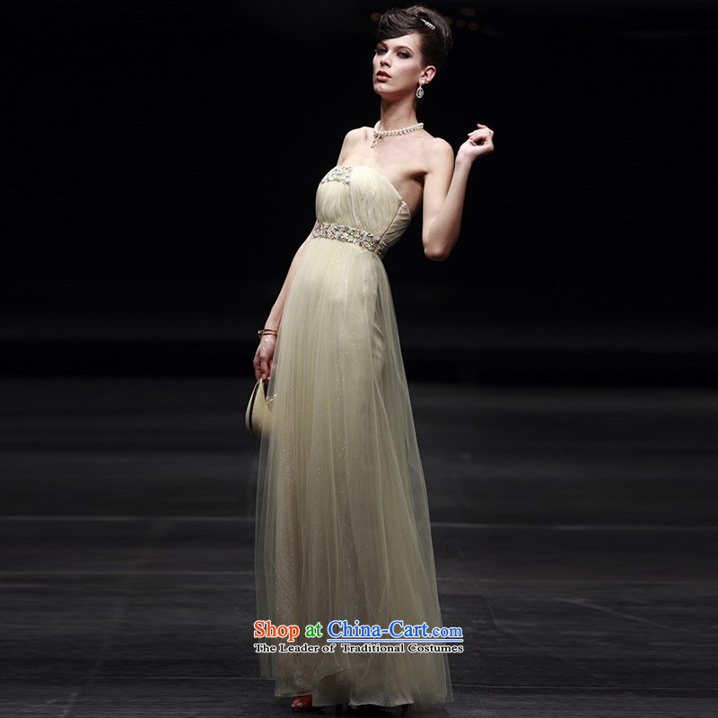 Creative Fox evening dresses and chest banquet evening dresses evening dresses bows services under the auspices of long skirt elegant long bridesmaid dress Yingbin dress 80630 picture color XXL, creative Fox (coniefox) , , , shopping on the Internet
