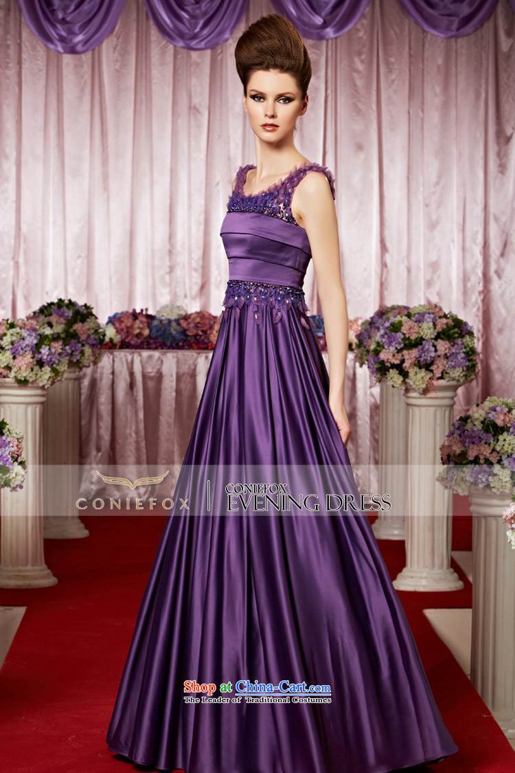 Creative Fox evening dresses dream purple bridesmaid dress elegant long shoulders banquet hosted evening dresses dress will foutune bon bon skirt 30028 color pictures picture, prices, S brand platters! The elections are supplied in the national character of distribution, so action, buy now enjoy more preferential! As soon as possible.