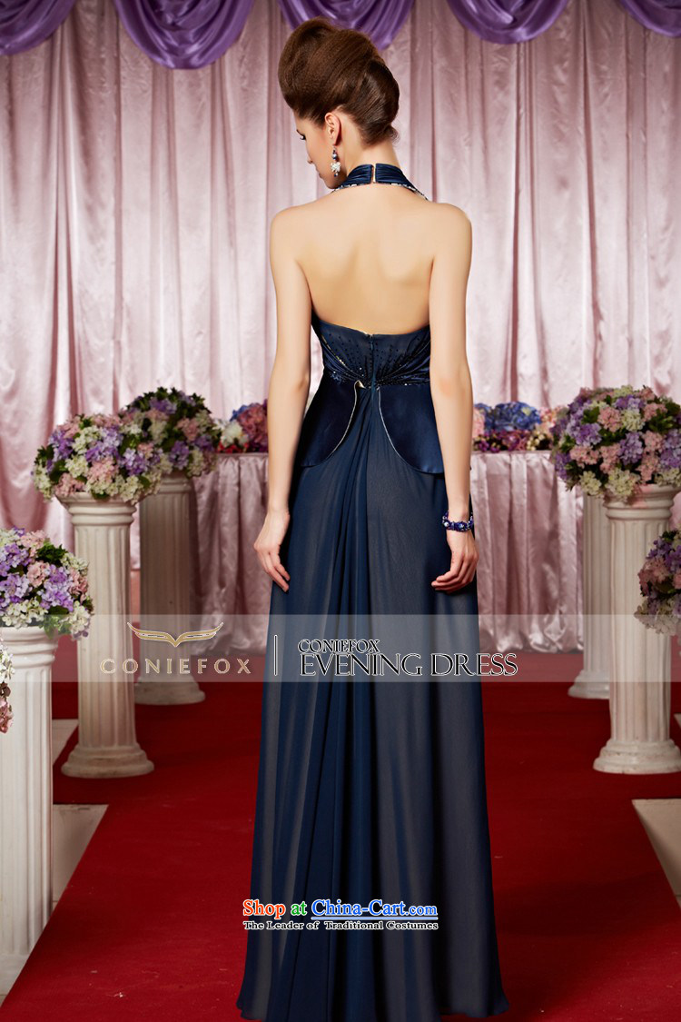 Creative Fox evening dress and stylish evening dresses hang sexy dress must also deep blue dress auspices dresses V will evening drink service 30069 color pictures picture, prices, S brand platters! The elections are supplied in the national character of distribution, so action, buy now enjoy more preferential! As soon as possible.
