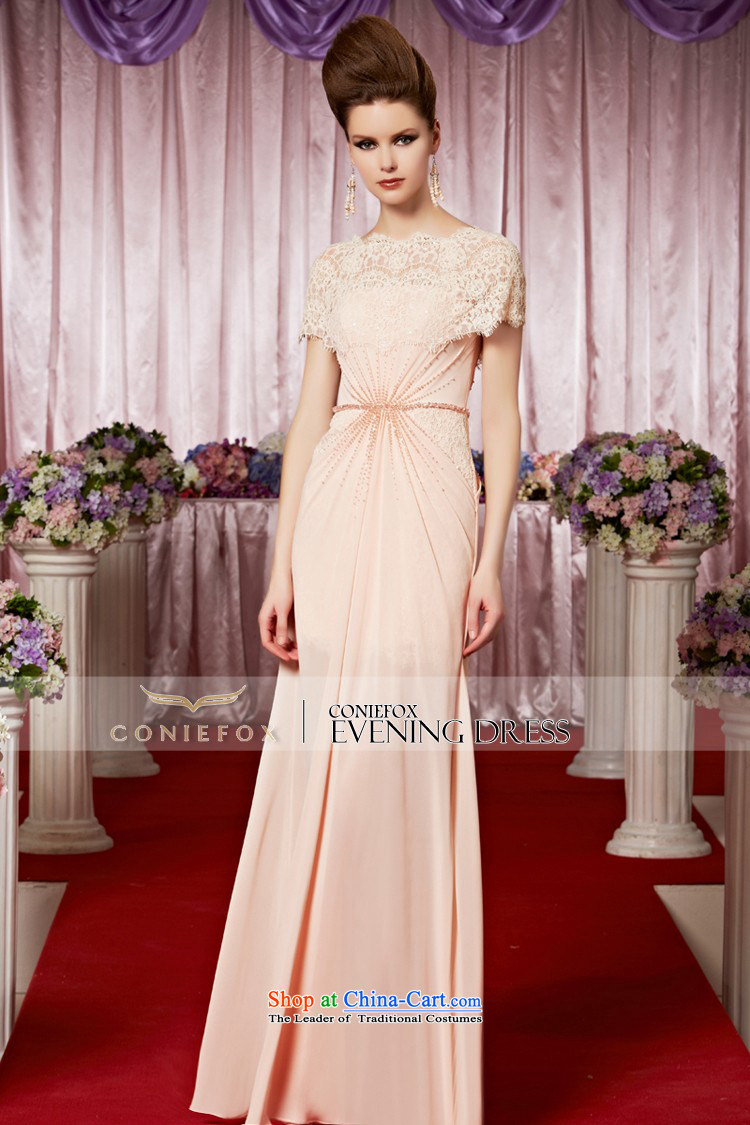 Creative Fox evening dress pink lace package shoulder bride evening dress marriage bows services welcome service elegant sweet long skirt 30262 color picture pictures, prices, XL brand platters! The elections are supplied in the national character of distribution, so action, buy now enjoy more preferential! As soon as possible.