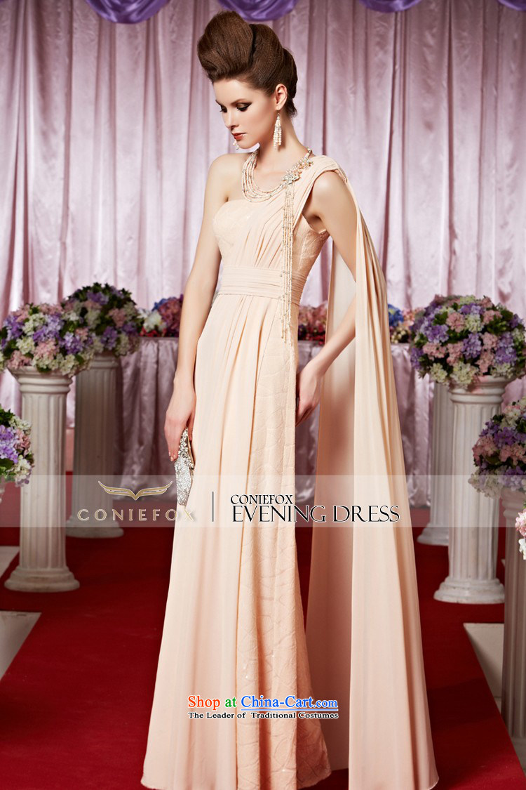 Creative Fox evening dresses sit back and relax in one of the apricot long evening dresses exhibition red carpet dress bridal dresses shoulder sweet to dress skirt 30321 color pictures picture, prices, XXL brand platters! The elections are supplied in the national character of distribution, so action, buy now enjoy more preferential! As soon as possible.