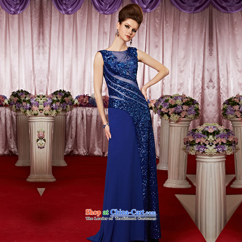 Creative Fox evening dress blue chip banquet evening dresses new bridesmaid dress wedding dress bridal dresses evening drink female presiding over 30331 color pictures dress - M pre-sale, creative Fox (coniefox) , , , shopping on the Internet
