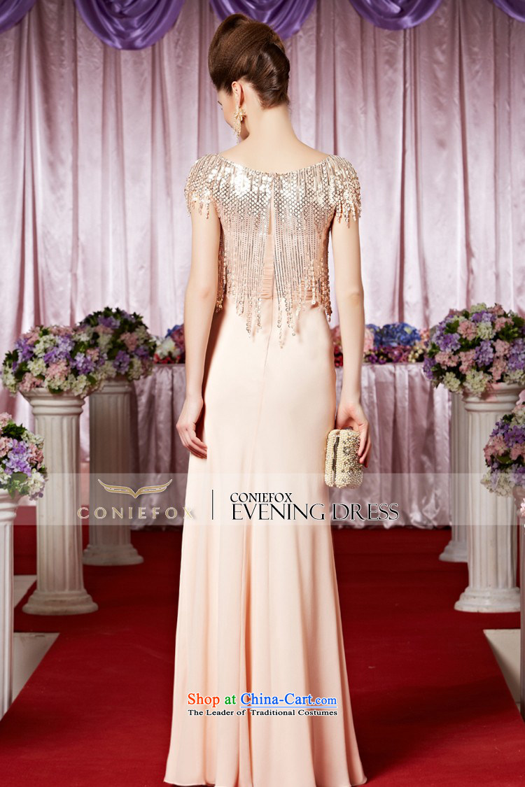 Creative Fox evening dresses pink on chip banquet evening dresses sweet to bride wedding dress marriage welcome service under the auspices of dress long skirt 30360 color picture pictures, prices, M brand platters! The elections are supplied in the national character of distribution, so action, buy now enjoy more preferential! As soon as possible.