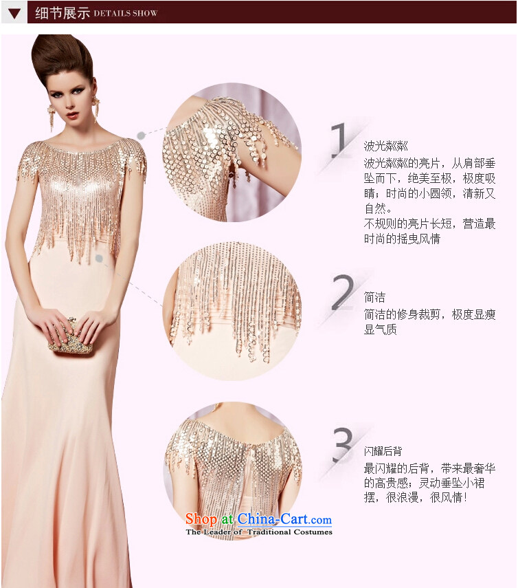 Creative Fox evening dresses pink on chip banquet evening dresses sweet to bride wedding dress marriage welcome service under the auspices of dress long skirt 30360 color picture pictures, prices, M brand platters! The elections are supplied in the national character of distribution, so action, buy now enjoy more preferential! As soon as possible.