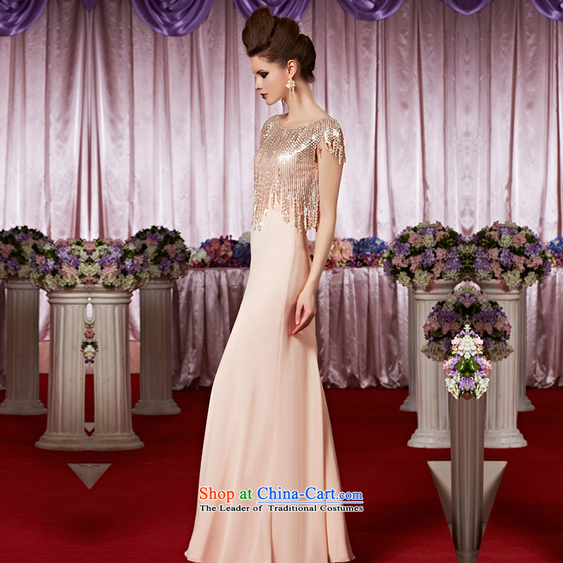 Creative Fox evening dresses pink on chip banquet evening dresses sweet to bride wedding dress marriage welcome service under the auspices of dress long skirt 30360 color picture M creative Fox (coniefox) , , , shopping on the Internet