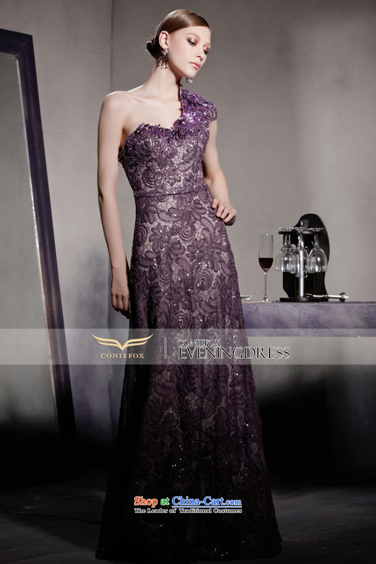 Creative Fox evening dresses dream purple shoulder dresses and elegant dress bridesmaid dress stylish light slice will preside over 81909 dress photo color pictures, prices, XXL brand platters! The elections are supplied in the national character of distribution, so action, buy now enjoy more preferential! As soon as possible.