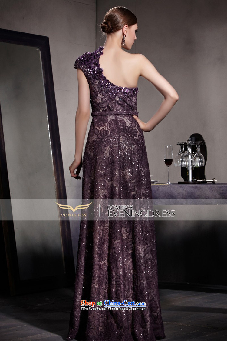Creative Fox evening dresses dream purple shoulder dresses and elegant dress bridesmaid dress stylish light slice will preside over 81909 dress photo color pictures, prices, XXL brand platters! The elections are supplied in the national character of distribution, so action, buy now enjoy more preferential! As soon as possible.