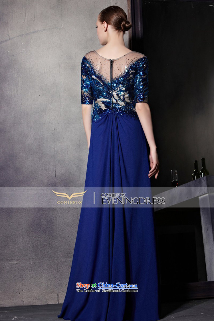 Creative Fox evening dress blue light and stylish dress is banquet to dress evening performances under the auspices of dress bows service long red carpet dress 81895 color pictures, pictures S Price, brand platters! The elections are supplied in the national character of distribution, so action, buy now enjoy more preferential! As soon as possible.