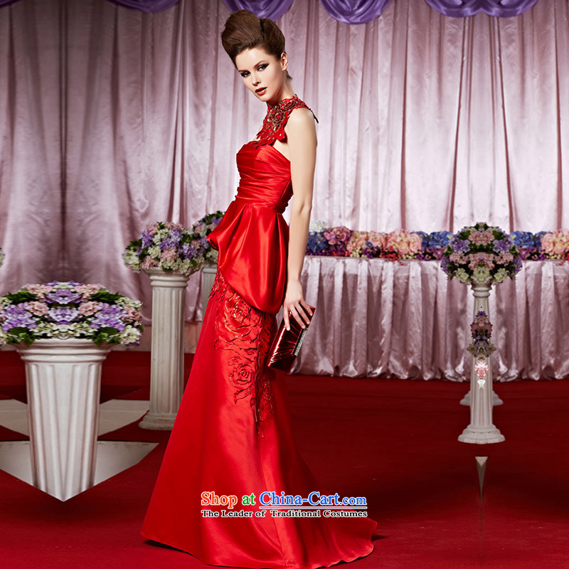 The kitsune dress creative new bride bows services with red chest long evening dresses Top Loin of Sau San wedding dress long skirt wedding services 30385 color pictures courtesy S creative Fox (coniefox) , , , shopping on the Internet