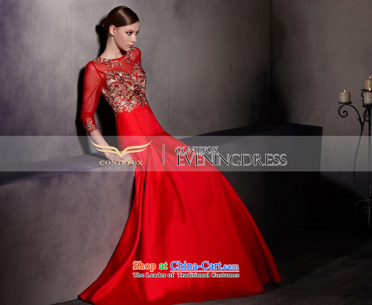 The kitsune dress creative new red bows dress stylish 7 marriage-sleeved gown bride bridesmaid long skirt welcome to dress uniform picture color M pictures 81868, prices, brand platters! The elections are supplied in the national character of distribution, so action, buy now enjoy more preferential! As soon as possible.
