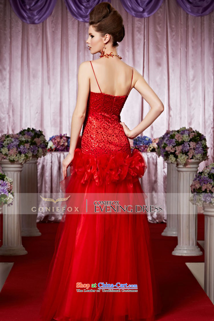 Creative Fox evening dresses and chest strap with red bride wedding dress Top Loin of tail wedding dresses welcome service bows and noble bride 30503 color photo of marriage M picture, prices, brand platters! The elections are supplied in the national character of distribution, so action, buy now enjoy more preferential! As soon as possible.