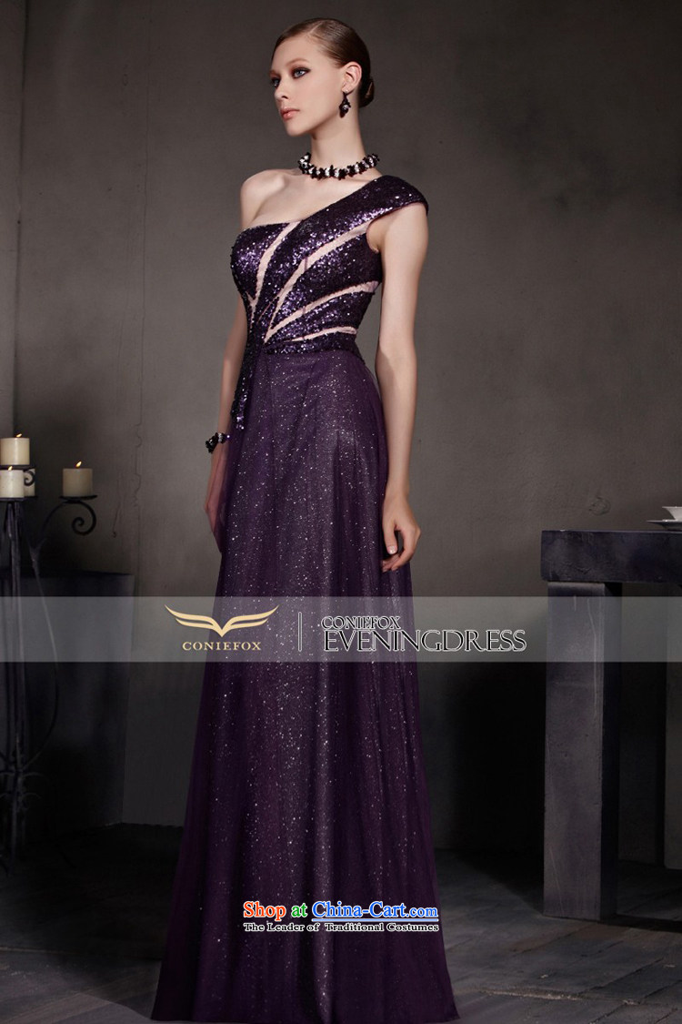 The kitsune dress creative new dream purple evening dress shoulder to dress evening drink service high waist video thin dress suit skirt 30515 under the auspices of picture color pictures, prices, XL brand platters! The elections are supplied in the national character of distribution, so action, buy now enjoy more preferential! As soon as possible.