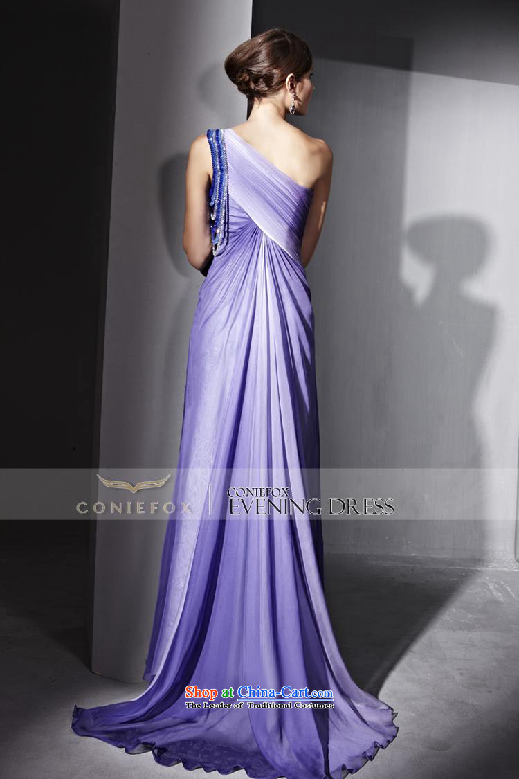 Creative Fox evening dresses and sexy Beveled Shoulder high waist video thin evening dresses gradient purple bows dress annual will preside over a welcoming service dress 81025 purple XL Photo, prices, brand platters! The elections are supplied in the national character of distribution, so action, buy now enjoy more preferential! As soon as possible.