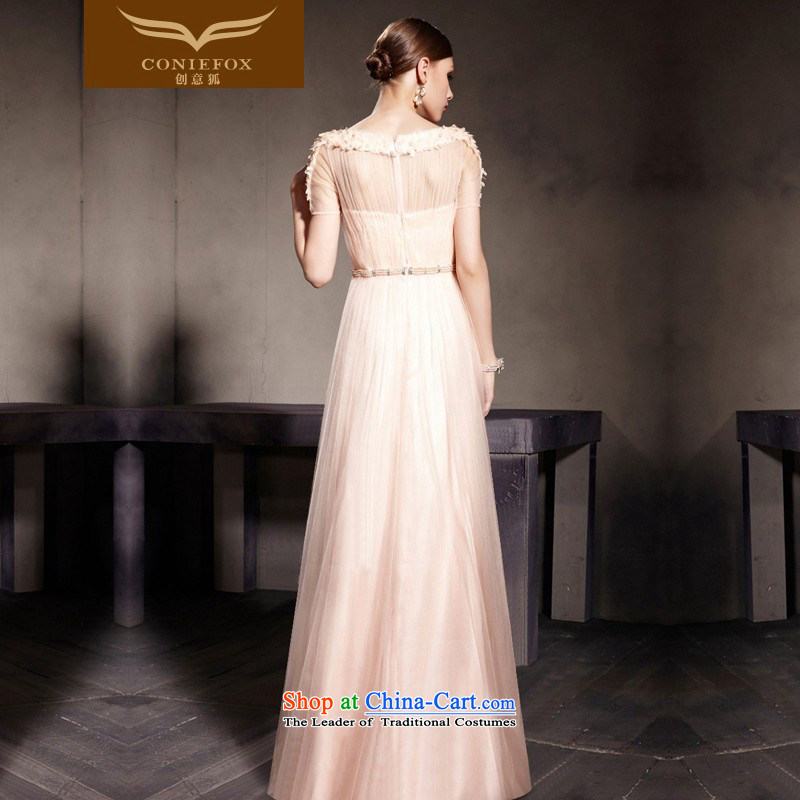 The kitsune dress creative new pink bridesmaid dress long Sau San to dress wedding dresses hospitality services under the auspices of the annual dress skirt 30522 picture color L, creative Fox (coniefox) , , , shopping on the Internet
