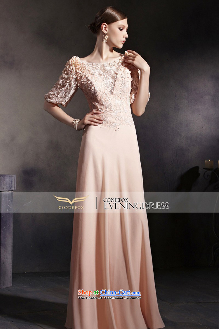 Creative Fox evening dress stylish new pink dress in cuff banquet Top Loin of Sau San dress long bridesmaid services under the auspices of dress uniform color pictures courtesy 30555 M picture, prices, brand platters! The elections are supplied in the national character of distribution, so action, buy now enjoy more preferential! As soon as possible.