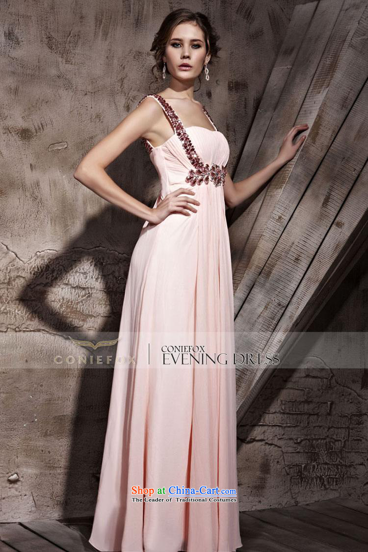 Creative Fox evening dresses pink shoulders bridal dresses bridesmaid service long skirt marriage bows services under the auspices of long dresses elegant hospitality services will 81058 pink S picture, prices, brand platters! The elections are supplied in the national character of distribution, so action, buy now enjoy more preferential! As soon as possible.