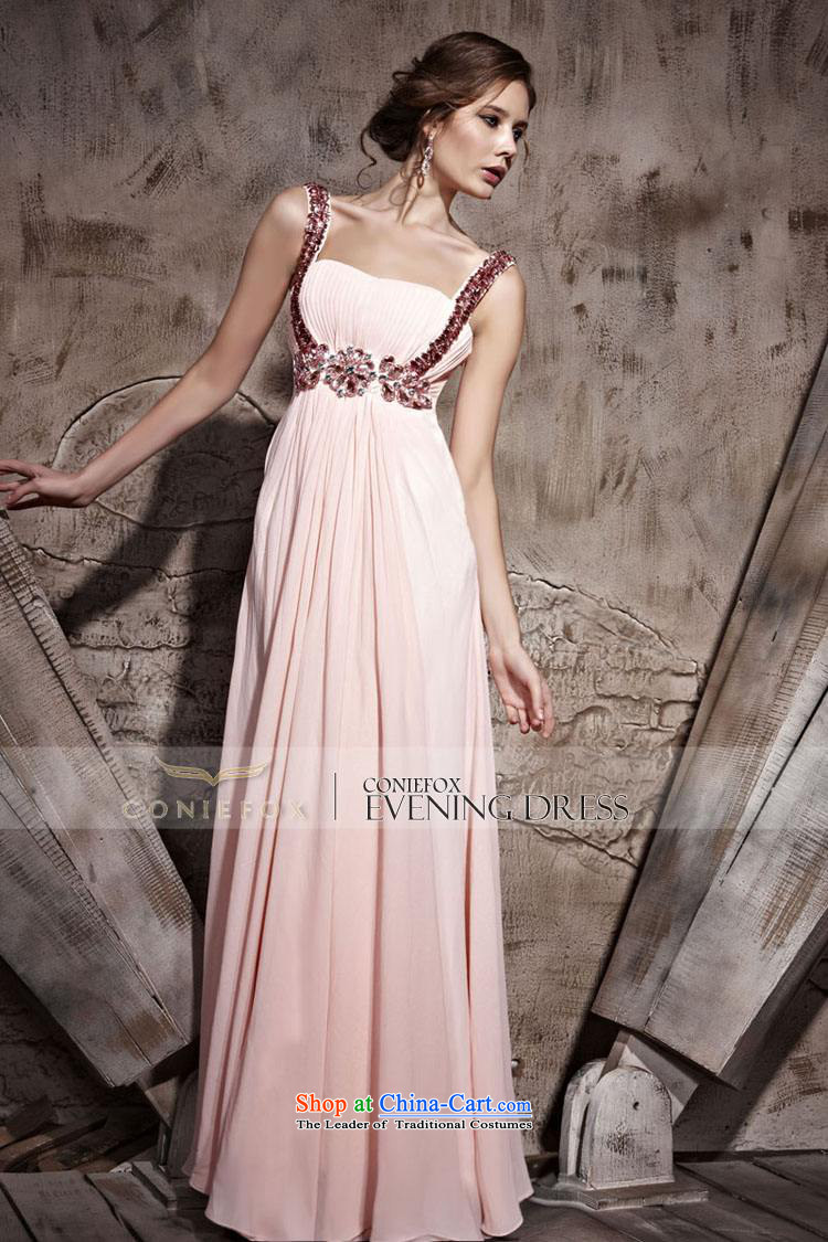 Creative Fox evening dresses pink shoulders bridal dresses bridesmaid service long skirt marriage bows services under the auspices of long dresses elegant hospitality services will 81058 pink S picture, prices, brand platters! The elections are supplied in the national character of distribution, so action, buy now enjoy more preferential! As soon as possible.