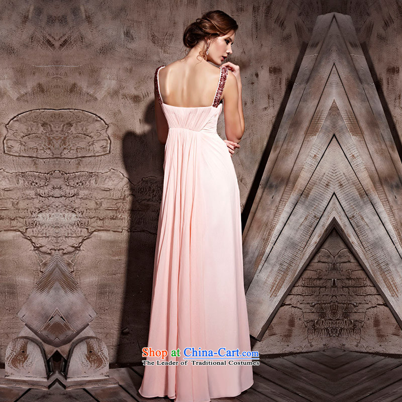 Creative Fox evening dresses pink shoulders bridal dresses bridesmaid service long skirt marriage bows services under the auspices of long dresses elegant hospitality services will 81058 pink S, creative Fox (coniefox) , , , shopping on the Internet