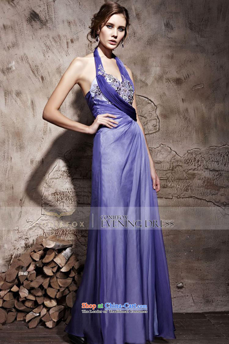 Creative Fox evening dresses and sexy hang also banquet evening dresses purple wedding dresses services under the auspices of the annual theatrical dress Yingbin dress 81061 purple L picture, prices, brand platters! The elections are supplied in the national character of distribution, so action, buy now enjoy more preferential! As soon as possible.