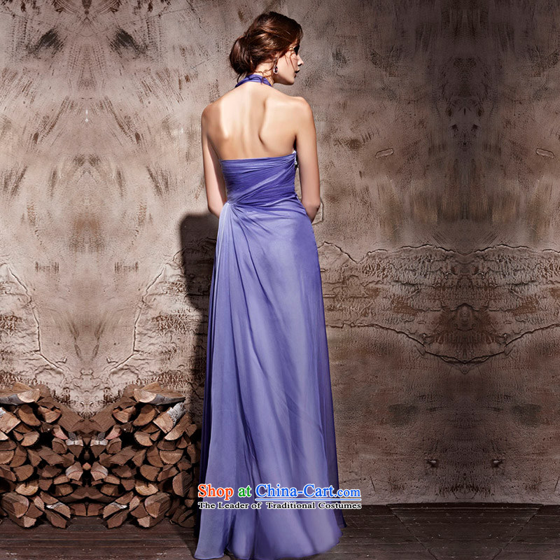 Creative Fox evening dresses and sexy hang also banquet evening dresses purple wedding dresses services under the auspices of the annual theatrical dress Yingbin dress 81061 purple , L, creative Fox (coniefox) , , , shopping on the Internet