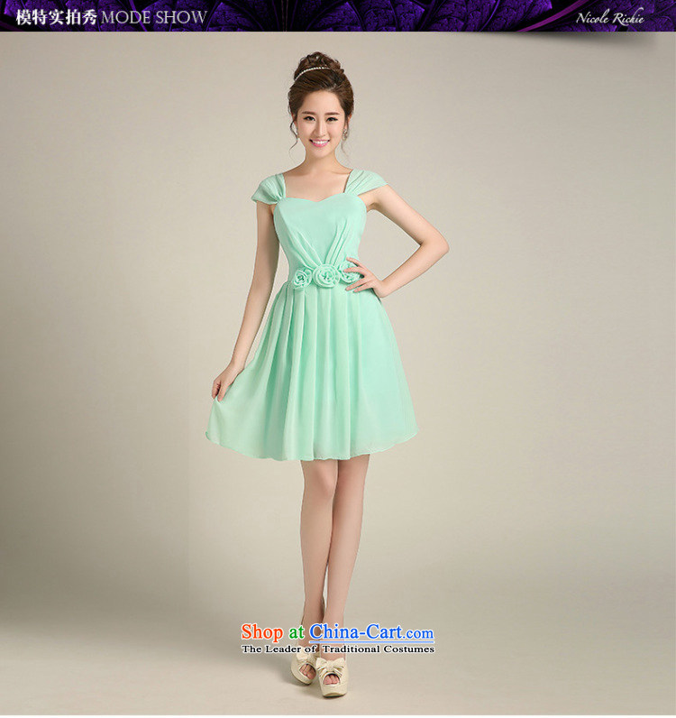 Bridesmaid dress 2015 winter new Korean fashion and chest bridesmaid sister skirt short of services under the auspices of the annual ceremony performances dress F, advanced customization 15 day shipping picture, prices, brand platters! The elections are supplied in the national character of distribution, so action, buy now enjoy more preferential! As soon as possible.