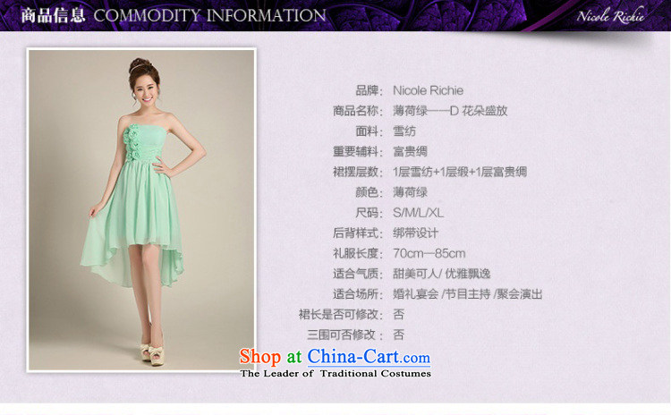 Bridesmaid dress 2015 winter new Korean fashion and chest bridesmaid sister skirt short of services under the auspices of the annual ceremony performances dress F, advanced customization 15 day shipping picture, prices, brand platters! The elections are supplied in the national character of distribution, so action, buy now enjoy more preferential! As soon as possible.