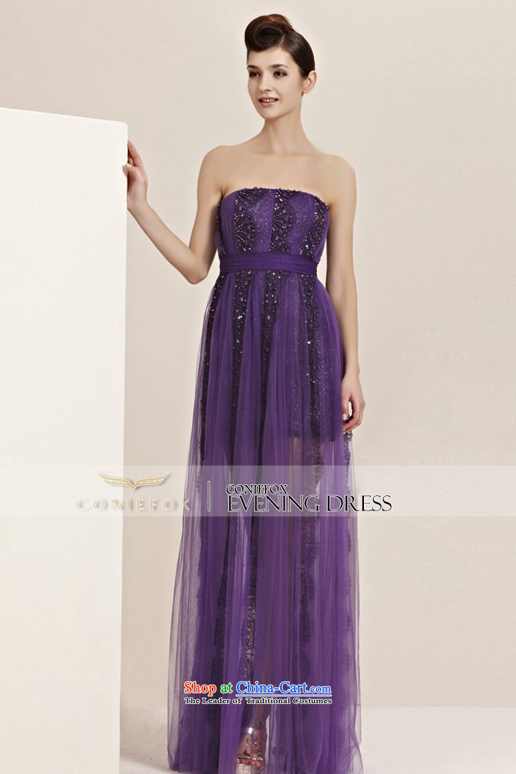The kitsune dress creative new purple noble banquet evening dresses and chest long gown bridesmaid dress annual meeting of marriage under the auspices of 30098 color pictures show dress XXL picture, prices, brand platters! The elections are supplied in the national character of distribution, so action, buy now enjoy more preferential! As soon as possible.