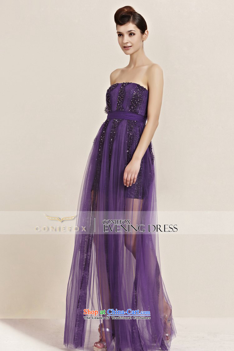 The kitsune dress creative new purple noble banquet evening dresses and chest long gown bridesmaid dress annual meeting of marriage under the auspices of 30098 color pictures show dress XXL picture, prices, brand platters! The elections are supplied in the national character of distribution, so action, buy now enjoy more preferential! As soon as possible.