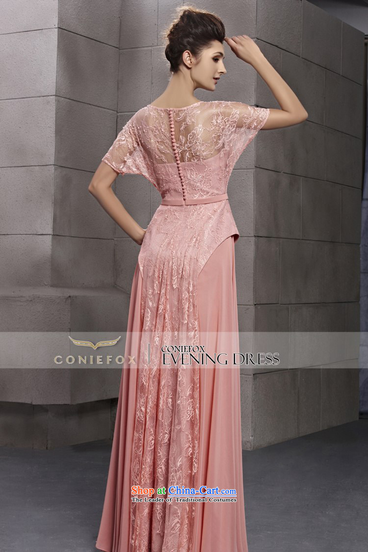 Creative Fox evening dress pink lace video thin evening dresses bride wedding dress evening drink served long bridesmaid dress suit skirt 30151 under the auspices of picture color S picture, prices, brand platters! The elections are supplied in the national character of distribution, so action, buy now enjoy more preferential! As soon as possible.