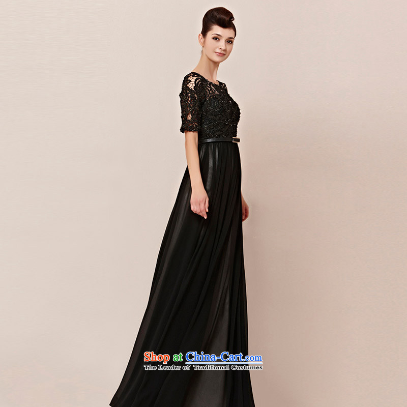 The kitsune dress creative new video thin lace banquet evening dresses evening drink served girl long black will preside over 30155 dress photo annual color XXL pre-sale, creative Fox (coniefox) , , , shopping on the Internet
