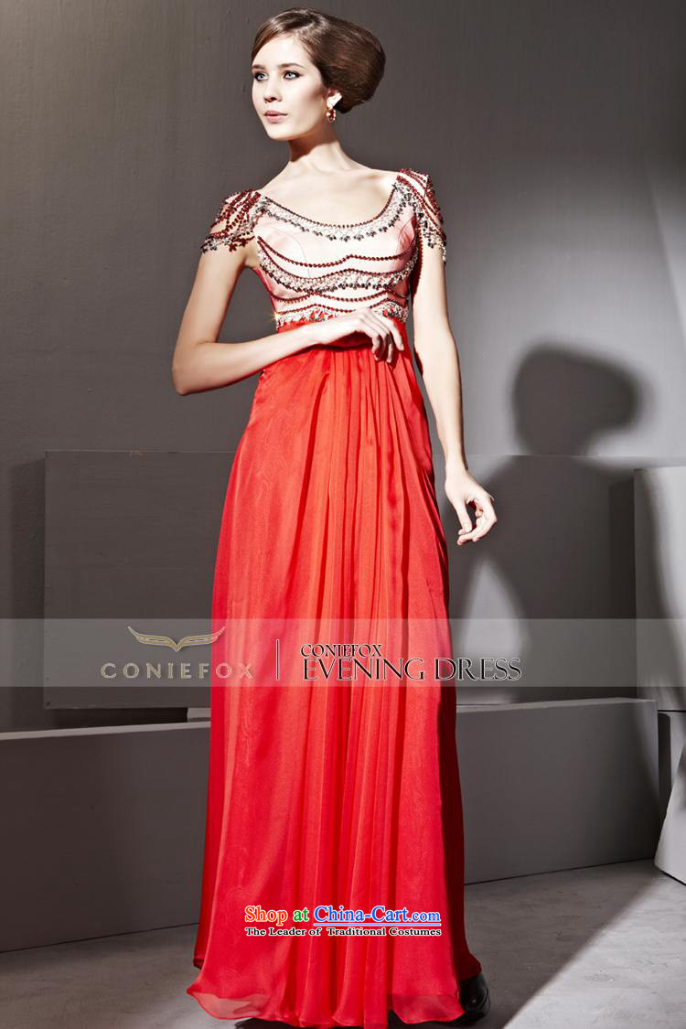Creative Fox evening dresses red bride wedding dress banquet bows services video thin Foutune of evening dresses and long long skirt welcome dress 81113 Red S picture, prices, brand platters! The elections are supplied in the national character of distribution, so action, buy now enjoy more preferential! As soon as possible.