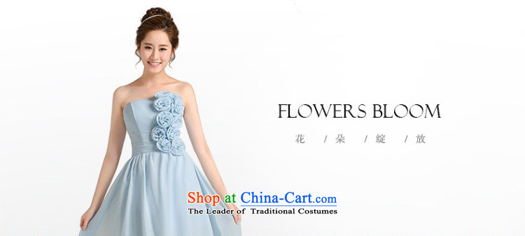 Kidman, bridesmaid dress 2015 new products new Korean winter stylish bridesmaid mission blue evening dress sister States of the Sau San small D, advanced customization 15 day shipping picture, prices, brand platters! The elections are supplied in the national character of distribution, so action, buy now enjoy more preferential! As soon as possible.