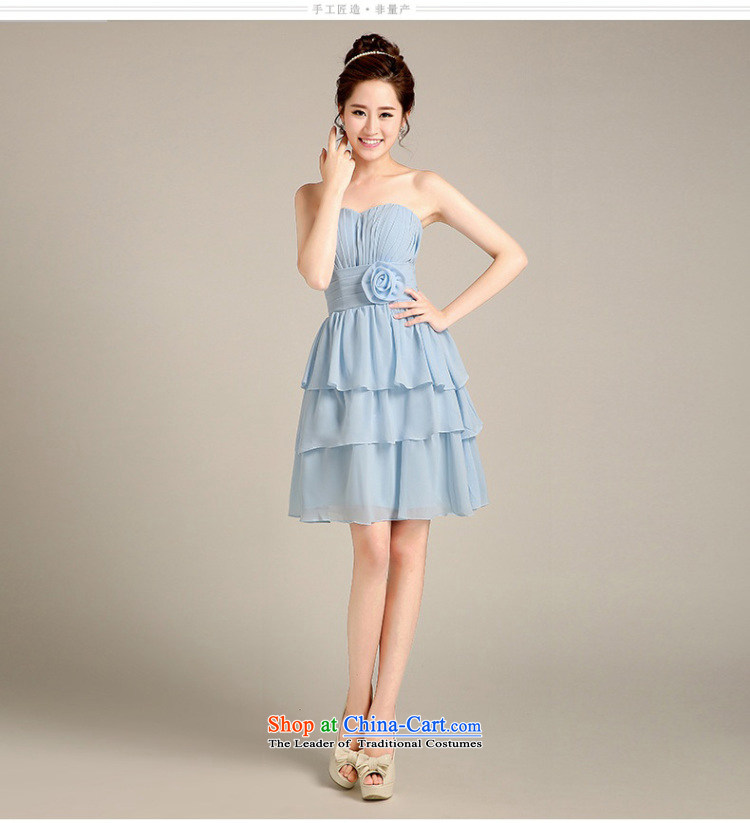 Kidman, bridesmaid dress 2015 new products new Korean winter stylish bridesmaid mission blue evening dress sister States of the Sau San small D, advanced customization 15 day shipping picture, prices, brand platters! The elections are supplied in the national character of distribution, so action, buy now enjoy more preferential! As soon as possible.