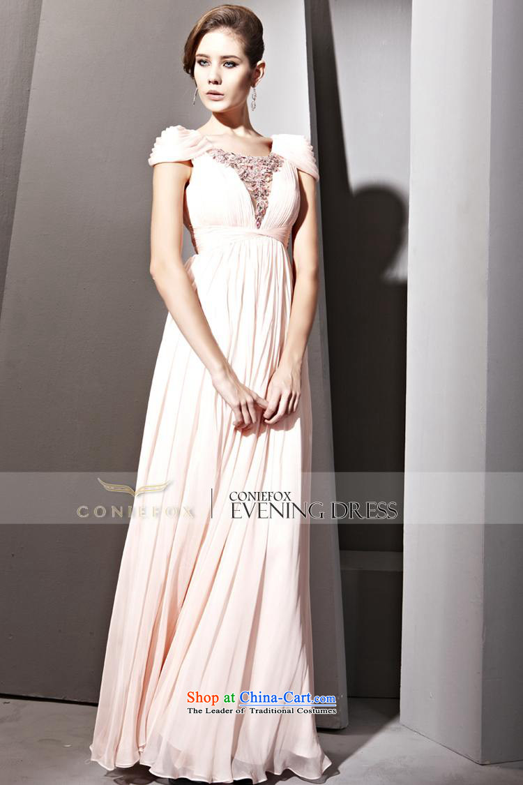 Creative Fox evening dresses temperament bubble cuff design evening dresses bride dress pink sand skirt bridesmaid dress wedding dresses long welcome 81125 pink XXL picture, prices, brand platters! The elections are supplied in the national character of distribution, so action, buy now enjoy more preferential! As soon as possible.