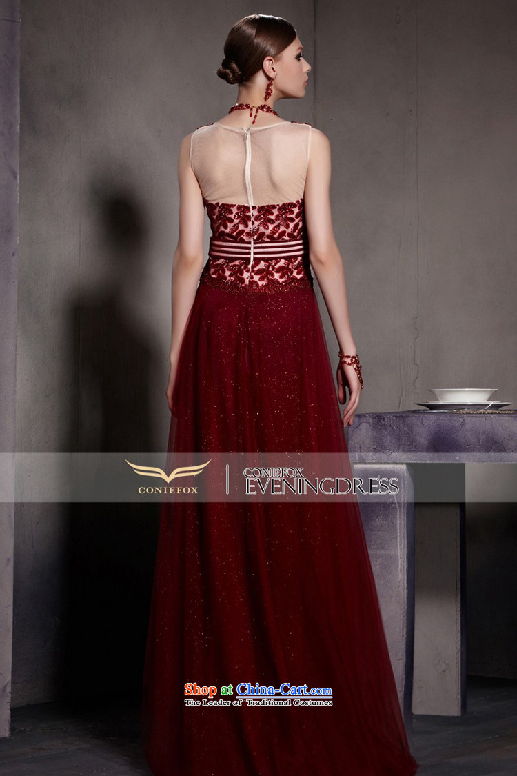Creative Fox evening dresses red shoulders banquet dinner dress deep V to dress wedding dress bows services under the auspices of long red carpet dress skirt 30608 picture color pictures, prices, S brand platters! The elections are supplied in the national character of distribution, so action, buy now enjoy more preferential! As soon as possible.
