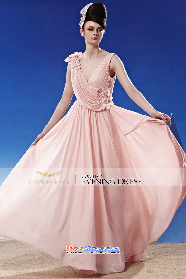 Creative Fox evening dresses and sexy deep V Korean brides wedding dress bows service long water drilling shoulders dress long skirt dresses will preside over 81189 picture color pictures, prices, XL brand platters! The elections are supplied in the national character of distribution, so action, buy now enjoy more preferential! As soon as possible.
