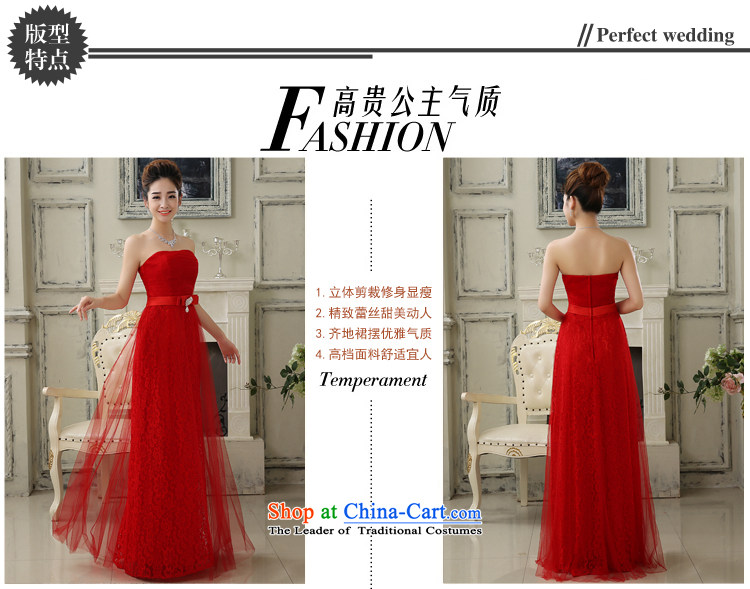 Embroidered bride 2015 summer is the new Marriage Services Korean female thin stylish elegance Sau San video long evening dress dark red S Suzhou shipment picture, prices, brand platters! The elections are supplied in the national character of distribution, so action, buy now enjoy more preferential! As soon as possible.