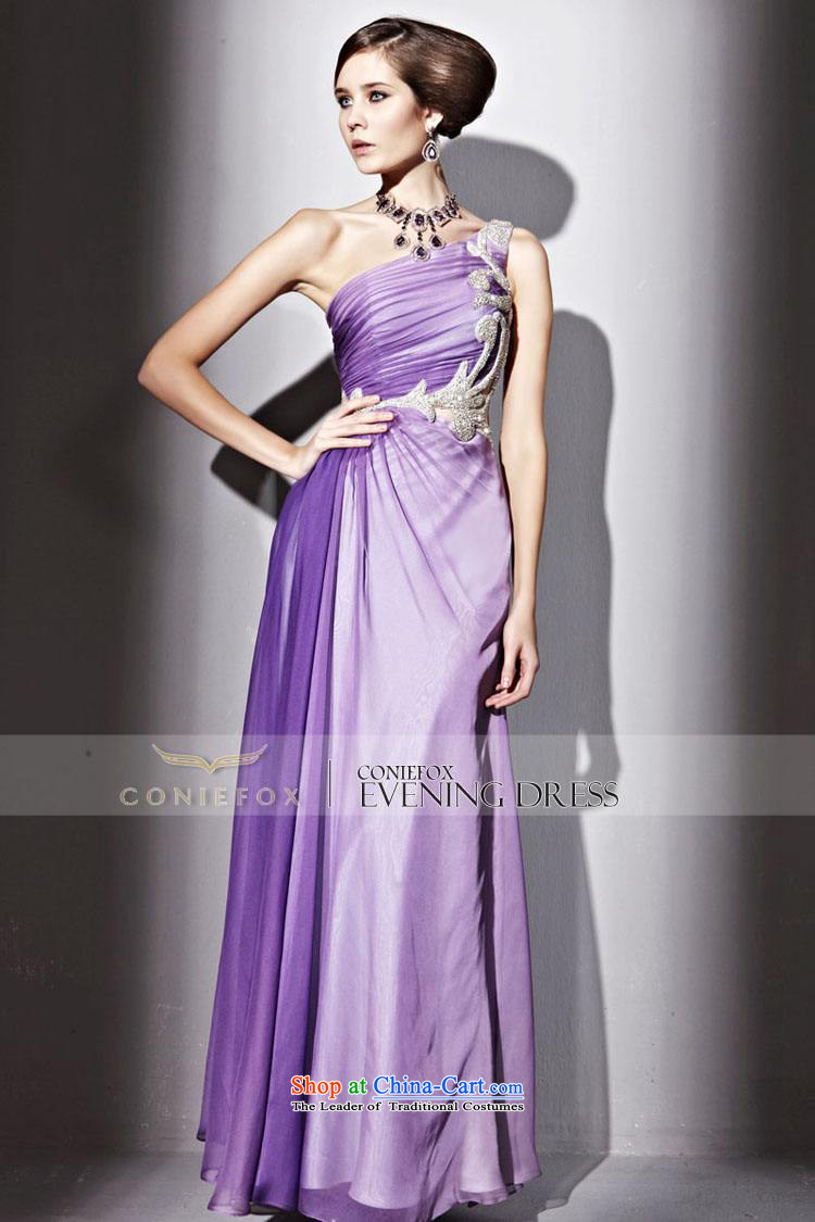 Creative Fox evening dresses purple elegant shoulder evening dresses evening banquet bows services annual concert long Sau San auspices dress long skirt girl 81186 purple L picture, prices, brand platters! The elections are supplied in the national character of distribution, so action, buy now enjoy more preferential! As soon as possible.