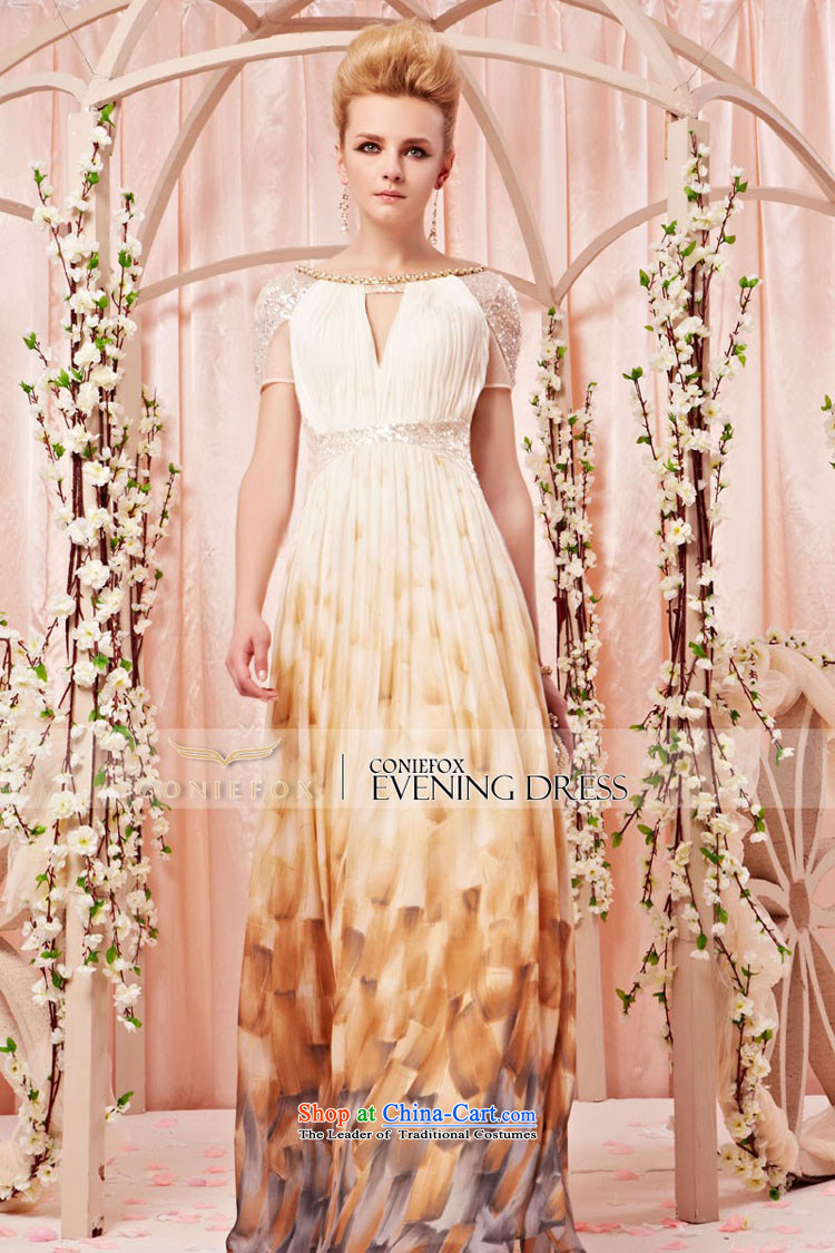 Creative Fox evening dresses evening dresses banquet dresses dream round-neck collar gradient spend on sexy dress skirt chip long wedding dress 30381 picture color L photo, prices, brand platters! The elections are supplied in the national character of distribution, so action, buy now enjoy more preferential! As soon as possible.