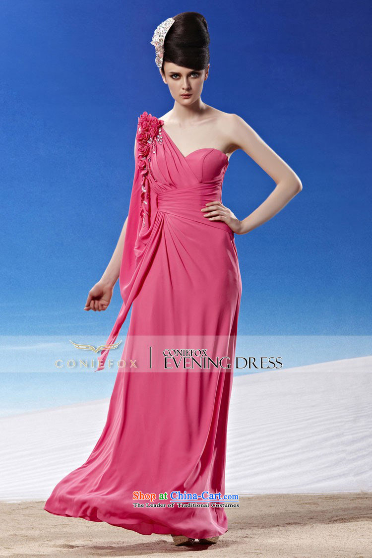 Creative Fox evening dresses and sexy shoulder pink bride wedding dresses elegant long bridesmaid dress annual meeting presided over long skirt evening dress 81291 color pictures, XL Photo price, brand platters! The elections are supplied in the national character of distribution, so action, buy now enjoy more preferential! As soon as possible.