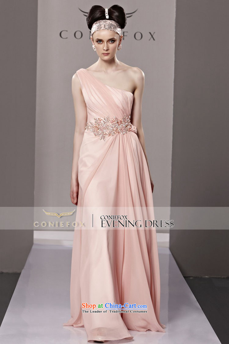 Creative Fox evening dresses 2015 new pink shoulder bride wedding dress Beveled Shoulder bridesmaid dress evening drink service long skirt 81303 dress photo color pictures, prices, XL brand platters! The elections are supplied in the national character of distribution, so action, buy now enjoy more preferential! As soon as possible.